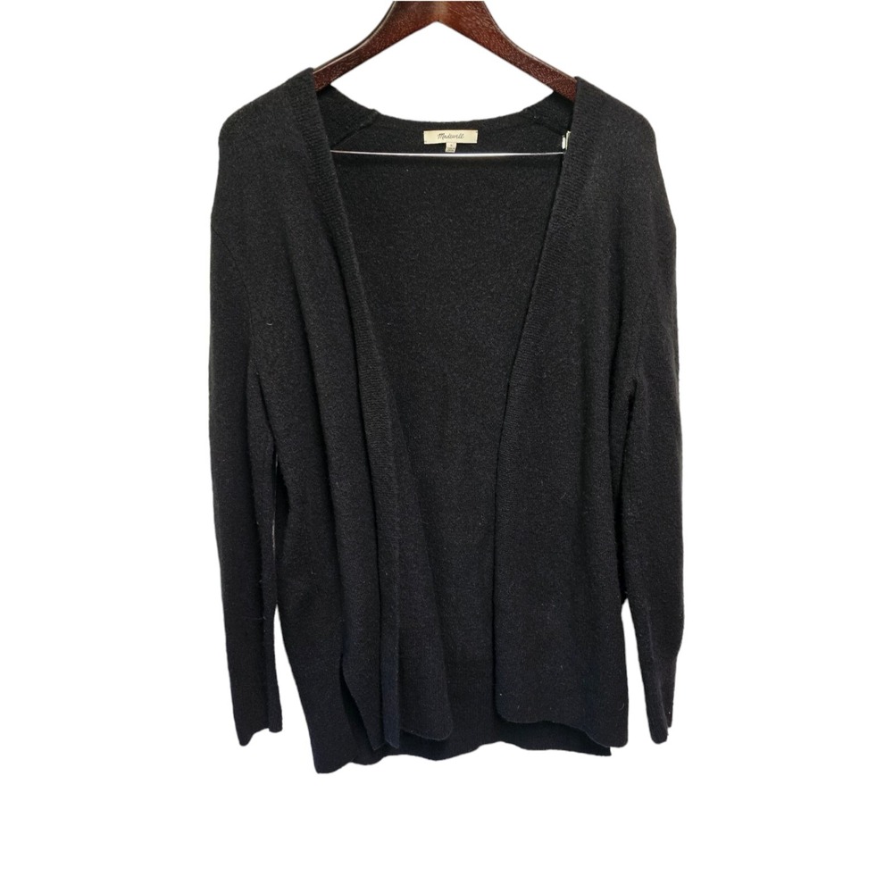 MADEWELL Long Sleeve Knit Cardigan Sweater Wool Alpaca Blend SMALL